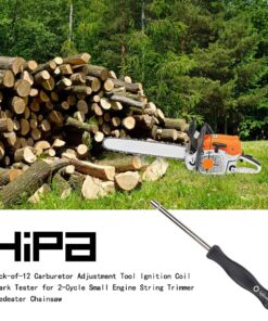 Hipa Pack-of-12 Carburetor Adjustment Tool Ignition Coil Spark Tester for 2-Cycle Small Engine String Trimmer Weedeater Chainsaw 11 71BFKhyU7NL