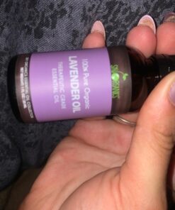 Sky Organics Organic Lavender Essential Oil, 100% Pure and Cold Pressed USDA Certified Organic for Aromatherapy & DIY, 1 Fl Oz. 1 Fl Oz (Pack of 1) 40 71BGUhx8QCL