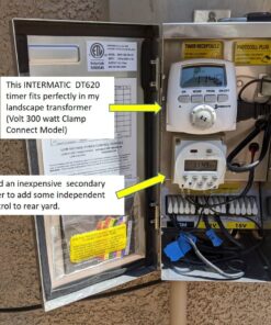 Intermatic DT620 Heavy Duty Indoor Digital Plug-inTimer - Full 7-Day Programming Options - Timer for Lighting, Fans & Small Appliances 21 71BH4iCKX L