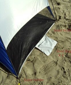 Genji Sports Instant Beach Star Tent, Blue 19 71BHQfC1 XL