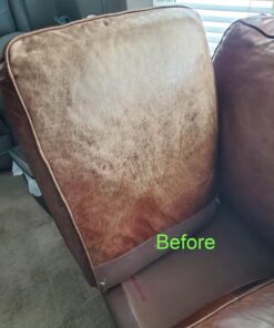 Teliaoils Leather Conditioner - Natural Clear Leather Repair Care Balm for any kind- Waterproofing Leather Salve Restorer, Softener & Protector - for Upholstery, Furniture, Shoes, Sofa & More 49 71BHbykW7PL