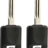 KeylessOption 2 Replacement Uncut Ignition Chipped Key Transponder Blank for Nissan Infiniti 46 Chip 6 71BILS96hL