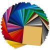 ORACAL Oracal-651-61 Starter Pack 651 12" X 12" Self Adhesive Vinyl Sheets. (61 Colors). for Cricut, Silhouette Cameo, Craft Cutters, Assortment, Count 48 71BJ2xvNMtL