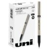 Uniball Deluxe Rollerball Pen, 12 Black Pens, 0.7mm Fine Point Roller Pens| Office Supplies, Ink Pens, Colored Pens, Fine Point, Smooth Writing Pens, Ballpoint Pens 14 71BKw2ylIrL