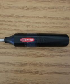 Derwent Battery Operated Eraser, Artist Tool, Drawing, Art Supplies (2301931) , Black 1 Count (Pack of 1) 27 71BMVTfTJpL