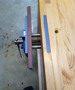 Yost Vises M9WW Rapid Action Woodworking Vise | Quick Release Lever for Quick Adjustments | 9 Inch Jaw Width | Made with Heavy-Duty Cast Iron | Blue Yost M9WW 78 71BMfYG5LcL