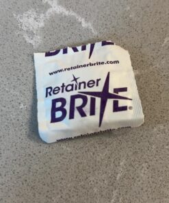 Retainer Brite - Retainer Cleaner Tablets for Invisalign, Mouth Guard Cleaner, Night Guard Cleaner and More. Cleaning Tablets for Ultrasonic Cleaners. 120 Tablets - 4 Month Supply. Made in USA 27 71BMipgn0CL