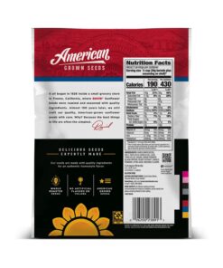 DAVID Seeds Cracked Pepper Flavored Salted and Roasted Jumbo Sunflower Seeds, Keto Friendly Snack, 5.25 OZ Bags, 12 Pack 5.25 Ounce (Pack of 12) 25 71BN2ia4jYL