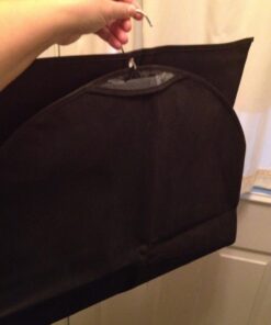 Garment Bags with Shoe Bag - Breathable Garment Bag Covers Set of 5 for Suit Carriers, Dresses, Linens, Storage or Travel - Suit Bag with Clear Window 43 71BNDs9YlOL