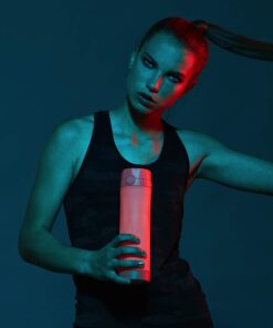 Hidrate Spark 3 Smart Water Bottle, Tracks Water Intake and Glows to Remind You to Stay Hydrated, BPA Free, 20 oz, Coral 20 71BOH1fIaL