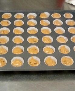 Wilton Perfect Results Non-Stick Mega Mini Muffin Pan & Mini Cupcake Pan, 48-Cup Pan, Steel Mega - Mini 48-Cup Muffin Baking Pan 43 71BOKTPxcQL