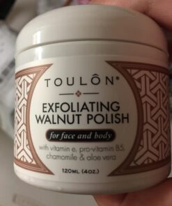 Exfoliating Face Scrub - Exfoliate Scrub - Natural Walnut Scrub Exfoliator for Face & Body. Best Body Scrub Exfoliator for Men and Women. Facial Exfoliant. Acne Blackhead Treatment 21 71BP6sBRdnL