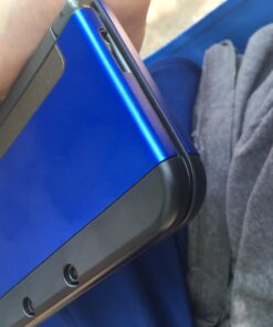 TNP Protective Case Compatible with Nintendo New 3DS XL LL 2015, Navy Blue - Plastic + Aluminum Full Body Protective Snap-on Hard Shell Skin Case Cover New Modified Hinge-Less Design 26 71BQZ0x2 qL