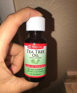 De La Cruz Tea Tree Oil - 100% Pure Tea Tree Essential Oil - Steam Distilled Tea Tree Oil for Aromatherapy - 1 FL OZ (30 mL) 1 Fl Oz (Pack of 1) 15 71BQdJATpBL