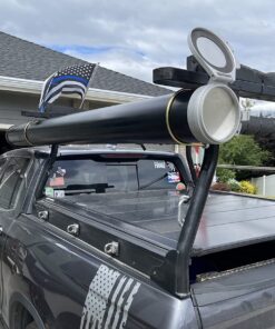 Buyers Products CC600 PVC Conduit Carrier Kit, 6 Inch Diameter, Mounting Hardware Included, Spring-Loaded Latch, Weather-Resistant Door Gasket 6" Diameter 51 71BQn2daesL