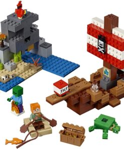 LEGO Minecraft The Pirate Ship Adventure 21152 Building Kit (386 Pieces) 19 71BR0FxefZL