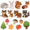 Woodland Baby Shower Party Supplies - 23 Forest and Animals Figures Decorations for Woodland Creatures Party or Nursery Decor 12 71BSAfl3fZL