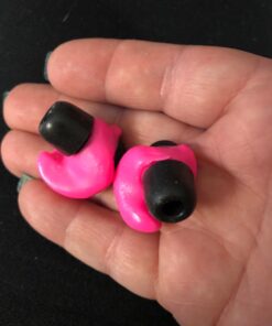 Decibullz - Custom Molded Earplugs, 31dB Highest NRR, Comfortable Hearing Protection for Shooting, Travel, Swimming, Work and Concerts (Pink) Pink 32 71BSD4iZiL