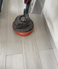 Oreck Commercial Orange Tile & Resilient Floor Scrub Brush for Orbiter Floor Machine ORB550MC, Clean Heavy-Duty Floors, 12 Inch Diameter 0.028 Inch Crimped Polypropelene Bristles, 237047, Orange Orbiter Brush 43 71BSXfyt dL