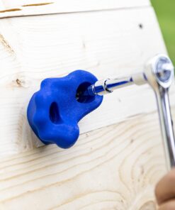 Squirrel Products Kids Rock Climbing Holds Indoor & Outdoor Playground Accessories Rock Wall Climbing Kit with Mounting Hardware 20 Pack XL Deluxe 35 71BSbEzzePS