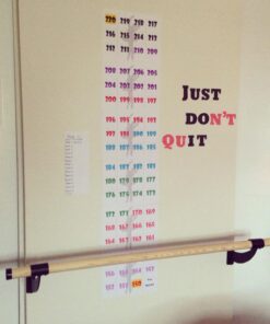 VITA Barre Wall-Mounted Single Ballet Barre, Classic WB15, Wood | Fixed Height, Made in USA, Home, Studio or Gym Exercise Equipment for Kids & Adults | Dance, Fitness, Pilates Black 4 Ft 28 71BTHJf20L