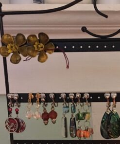 Mango Steam Jewelry Organizer for Hanging Earrings Black 35 71BU7TF10KL