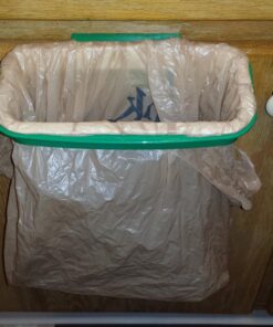 Alternative view of Drhob 1pcs Practical Kitchen Garbage Bag Plastic Bracket