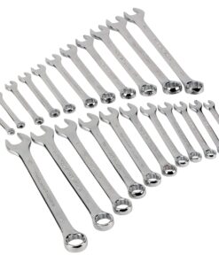 Performance Tool W1069 22-Piece SAE and Combination Metric Wrench Set with Organizer Rack SAE/Metric Combo Wrench Set (22pc) 17 71BUjGA4HXL