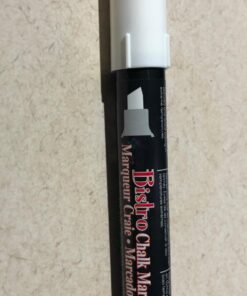 Uchida 483-C-0 Chisel Tip Bistro Chalk Marker, White 31 71BUpSxKCYL