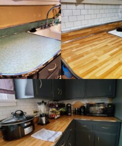 d-c-fix Peel and Stick Contact Paper Butcher Block Wood Grain Self-Adhesive Film Waterproof & Removable Wallpaper Decorative Vinyl for Kitchen, Countertops, Cabinets 17.7" x 78.7" 17.7" x 78.7" 42 71BVH1OvYPL 2