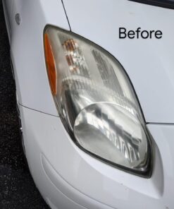 H&A QUALITY Headlight Restoration Kit, Car Headlight Cleaner and Car Detailing Kit Cleaning Wipes with UV Protectant Clear Top Coat, Headlights Polishing Wipe to Remove Haze and Shine Dull Headlights 61 71BVl8zvCIL