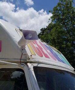 Pyle Indoor/Outdoor PA Horn Speaker - 8” Portable PA Speaker with 8 Ohms Impedance & 65 Watts Peak Power - Mounting Bracket & Hardware Included PHSP5, White 1 Pack 16 71BWDopBztL