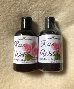 Premium Organic Moroccan Rose Water - 4oz - Imported from Morocco - 100% Pure (Food Grade) No Oils or Alcohol - Rich in Vitamin A & C. Perfect for Reviving, Hydrating & Rejuvenating Your Face & Neck 4 Fl Oz (Pack of 1) 29 71BWH6eWdJL 1