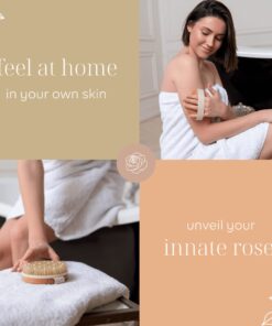 Dry Brushing Body Brush - Best for Exfoliating Dry Skin, Lymphatic Drainage and Cellulite Treatment - Organic Spa Exfoliator and Massage Scrub Brush with Natural Boar Bristles 1 Count (Pack of 1) 28 71BWlPxqQWL