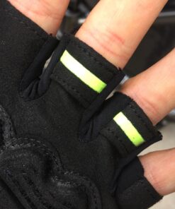 FIRELION Bike Gloves for Men/Women Cycling,Cycling Gloves for Outdoor MTB DH Road Racing,Full Finger Half Finger Padded Bicycle Protective Gloves,Non-Slip Shock-Absorbing Touchscreen Riding Gloves Large Green 18 71BWmE0yw4L