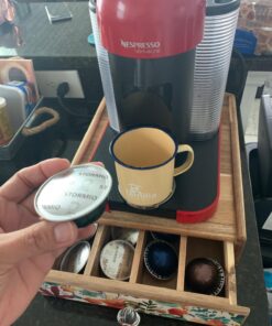 Nespresso Capsules VertuoLine, Dark Assortment Variety Pack, Dark Roast , 40 Count Coffee & Espresso Pods, Brews 7.8 oz and 1.35oz 40 Piece Assortment 31 71BX2U4VfAL