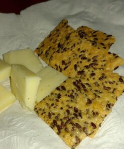 Primal Thin Crackers (Parmesan)(Organic)(Low Carb, Gluten-Free, Grain-Free) (8.4oz) (Package May Vary) 25 71BXMnUmRVL