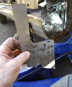 REXBETI Double Headed Sheet Metal Nibbler, Drill Attachment Metal Cutter with Extra Punch and Die, 1 Cutting Hole Accessory and 1 Step Drill Bit, Perfect for Straight Curve and Circle Cutting (Gold) 28 71BXRVJ55AL