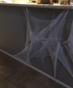 Alternative view of Fun Express Halloween Spider Webs Spiderwebs With Plastic Spiders - 12 Packs
