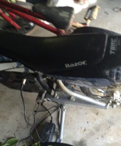 Razor MX500 Dirt Rocket Adult & Teen Ride On High-Torque Electric Motocross Motorcycle Dirt Bike, Speeds up to 15 MPH, Ages 14 and Up, Red 10-12" 28 71BZ3Uwi2IL