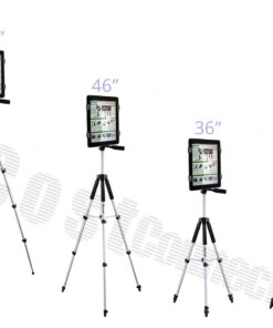 Acuvar 57" inch Pro Series Tripod, Acuvar Tablet Mount, Wireless Shutter Remote for iPad, iPad Air, iPad Mini, Most Other Tablets Tripod + Holder + Remote 11 71BZW nLdML