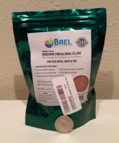 Bael Wellness Bentonite Clay with Turmeric and Cloves Powder Indian Healing, Fullers Earth for Facial Mask, Hair, Bath and Spa 15 71BZnsaTemL