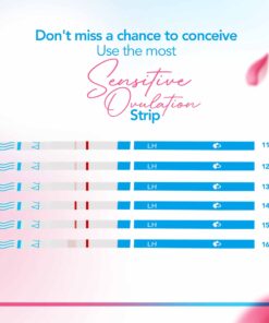 Clinical Guard 40 Ovulation Test Strips and 10 Early Pregnancy Test Strips Combo Rapid HCG Test Fertility Ovulation Predictor Kit 50 Count (Pack of 1) 41 71BaU5 tg0L