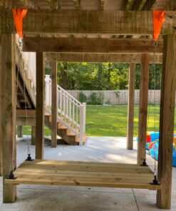 Tree Swing Hanging kit Straps, (Set of 2) Extra Long 10tf Each. Super Strong 5,000lbs + 2 Carabiners. for Swing Sets, Web Swings, Hammock & Tire Swing 46 71BbLIy0PTL