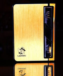 Sunway Lighting Automatic Ejection Rechargeable Cigarette Case Lighters with LED Flashlight,Windproof Electric Flameless USB Lighter Box Holder,Best Gift for Men 14 71BbrZxLc3L