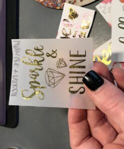 iCraft Deco Foil, 5 Transfer Sheets, 6" x 12", Gold 22 71BdQ4YpxhL