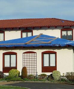 Kotap 20-ft x 30-ft General Purpose Blue Poly Tarp, Item: TRA-2030 Size: 20 x 30' 1-Pack 15 71BeNWEG70L