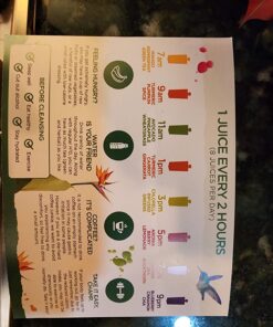 LEMONKIND 1-Day CORE Cleanse: Kickstart Weight Management & Banish Bloating - Effortless Detox with Plant-Based, Non-GMO and Gluten-Free Juices - 8 Refreshing Flavors Core Cleanse (1 Day) 41 71BerKjSDDL