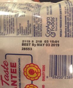 DAVID Seeds Cracked Pepper Flavored Salted and Roasted Jumbo Sunflower Seeds, Keto Friendly Snack, 5.25 OZ Bags, 12 Pack 5.25 Ounce (Pack of 12) 29 71BhTlwPEgL