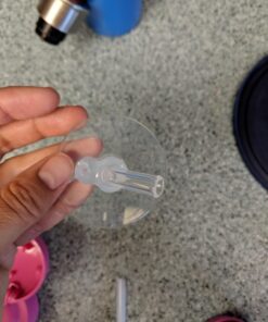 THERMOS FUNTAINER 12 Ounce Stainless Steel Vacuum Insulated Kids Straw Bottle, Pink Solid Color 18 71Bhnu2dL